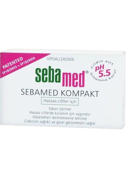 Sebamed Kompakt Sabun 100 gr - Diş Beyazlatıcı Köpük