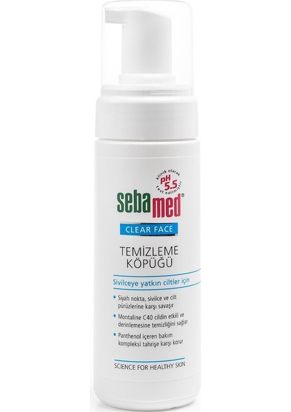 Clear Face Yüz Temizleme Köpüğü 150ml (4 Lü Set)