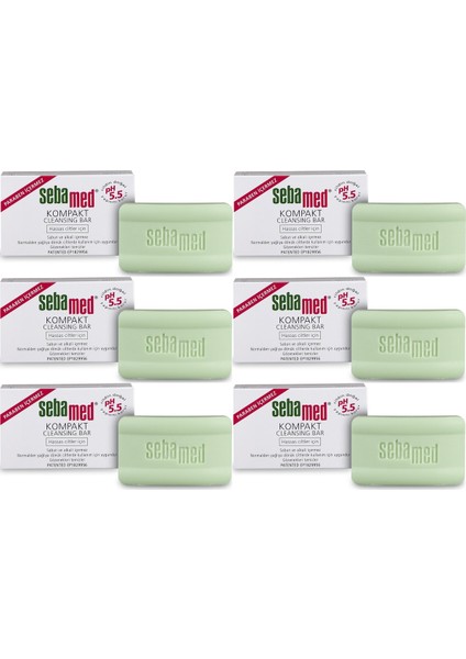 Sabun Kompakt Hassas Cilt 100 gr (6 Lı Set)