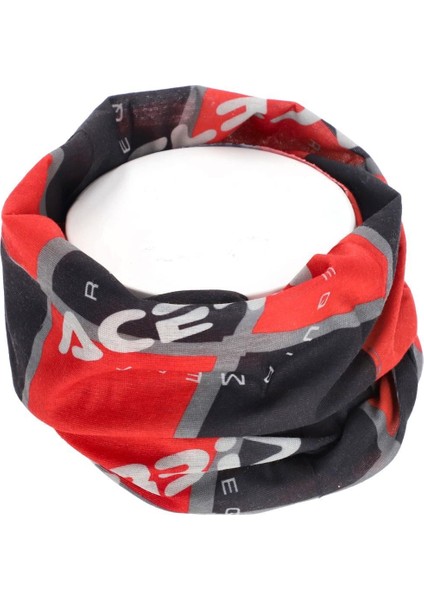 Neckwarmer Kırmızı Siyah Buff