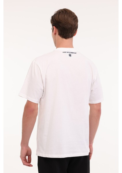 ml Vıto 11URB4006 5fx Beyaz Erkek Kısa Kol T-Shirt