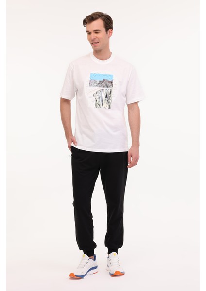 ml Vıto 11URB4006 5fx Beyaz Erkek Kısa Kol T-Shirt