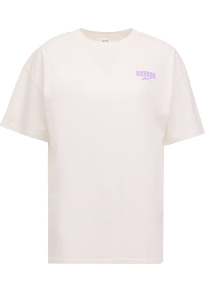 Tena Tee Ekru Kadın Kısa Kol T-Shirt