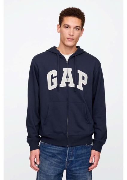 V-Frch Ft Herıtage Logo F Mavi Erkek Sweatshirt