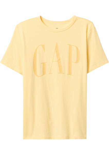 V-Frch Logo Arch Tee Sarı Erkek Çocuk Kısa Kol T-Shirt