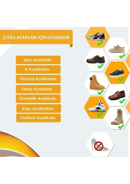 Darbe Emici Memory Foam Ayakkabı Tabanlığı, Çukur Tabanlar İçin, Kemer Destekli, 40-46