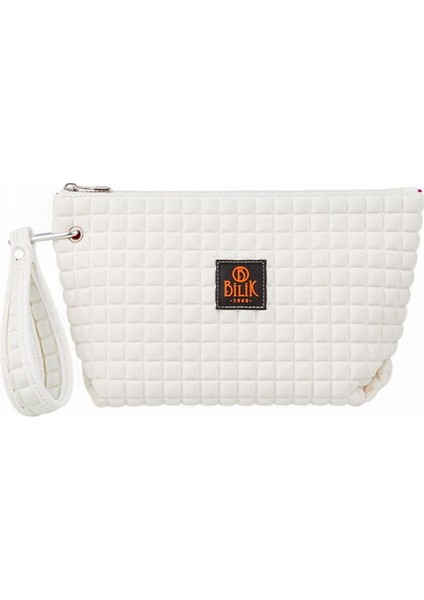 Scuba Beyaz Kadın Portföy & Clutch Çanta Yeliz