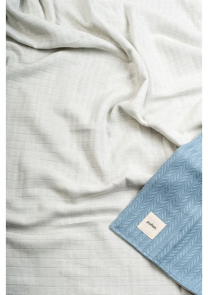 90X115 Düz Desenli Çift Yönlü Müslin Pike Bebek Örtüsü, Örgü Bebek Örtü & Battaniye fiyatları