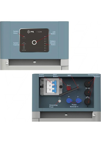 FC0500M-40 Akü Denetleme BMS, Taban, Kablolar, Force H2 için fırsatları