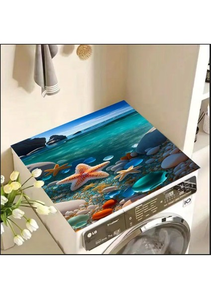 55 cm x 45 cm Deniz Yıldızı Tasarımı Tezgah Üstü Bulaşık Kurutma Matı Bulaşıklık Kurutma Örtüsü fırsatları