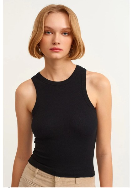 Kadın Fitilli Pamuklu Sıfır Kol Atlet fiyatları