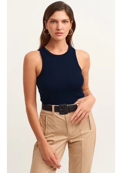 Kadın Fitilli Pamuklu Sıfır Kol Atlet fiyatları