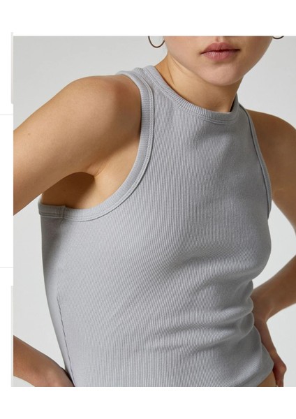 Kadın Fitilli Pamuklu Sıfır Kol Atlet fırsatları