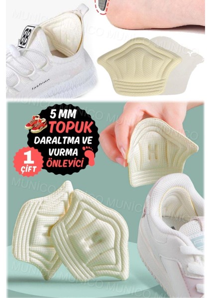 UltraNova Topuk ve ayak pedi yastık seti, spor ayakkabılar için konfor ve koruma sağlar