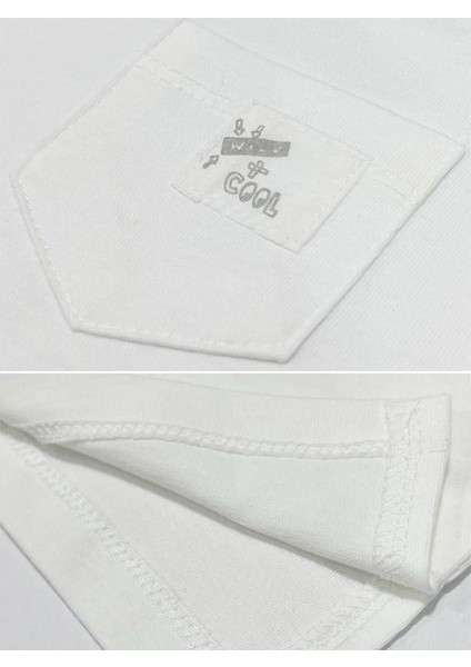 Erkek Bebek Cep Detaylı Basic T-Shirt fırsatları