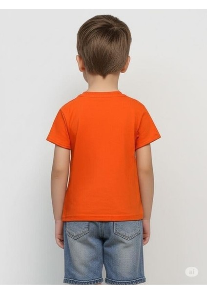 Erkek Bebek Cep Detaylı Basic T-Shirt modelleri