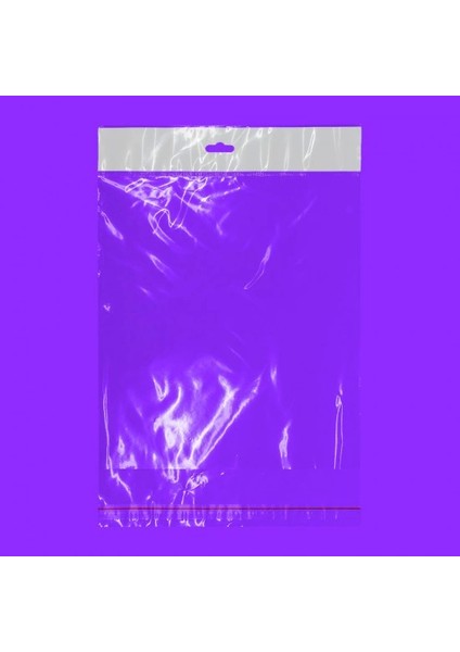 Askılı Şeffaf Bantlı Poşet (23X25+10) 1. 000 Adet
