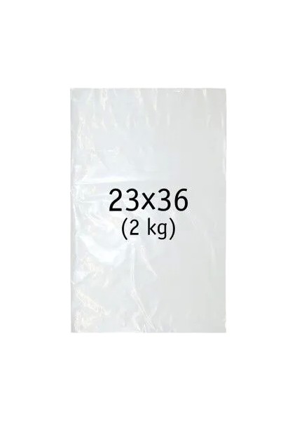 Naylon Torba 3 Numara 23X36 cm 2 kg Taşıma 5 kg