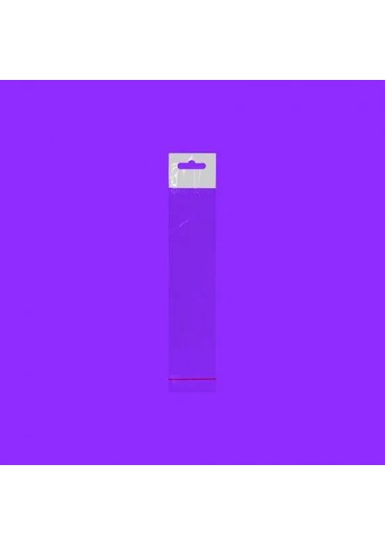 Askılı Şeffaf Bantlı Poşet (7X15+10) 1. 000 Adet