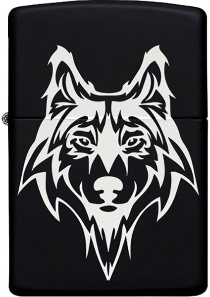 Köpek Desenli Kişiye Özel Isimli Benzinli Siyah Metal Çakmak 2