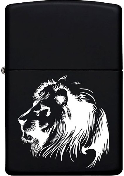 Aslan Desenli Kişiye Özel Isimli Benzinli Siyah Metal Çakmak 20 fiyatları