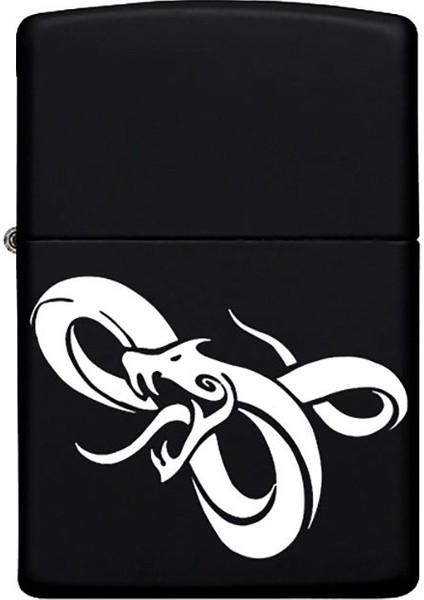 Yılan Desenli Kişiye Özel Isimli Benzinli Siyah Metal Çakmak 40 fiyatları