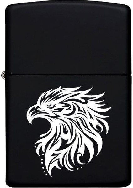 Kartal Desenli Kişiye Özel Isimli Benzinli Siyah Metal Çakmak 67 fiyatları