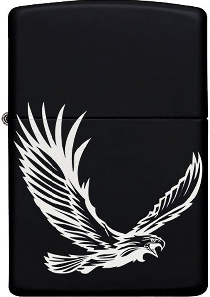 Kartal Desenli Kişiye Özel Isimli Benzinli Siyah Metal Çakmak 4 fiyatları