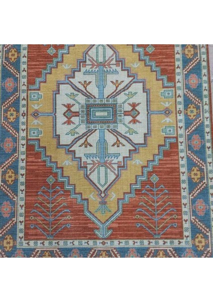 Kirman 2025 Home Collection Zengin Desen Kaliteli Çekici Halı 120X180CM 1 Adet