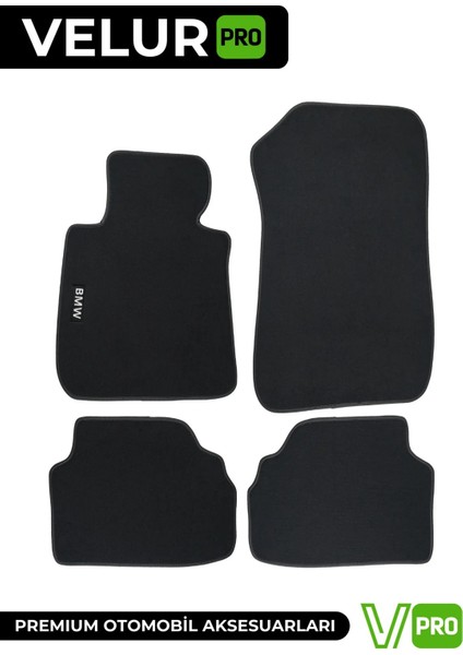 Velurpro Bmw 3 Seri E92 2004-2011 Araca Özel Halı Paspas Araba Halısı Oto Pasas modelleri