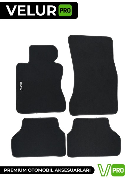 Velurpro Bmw E60 Seri 2003-2010 Araca Özel Halı Paspas Araba Halısı Oto Paspas