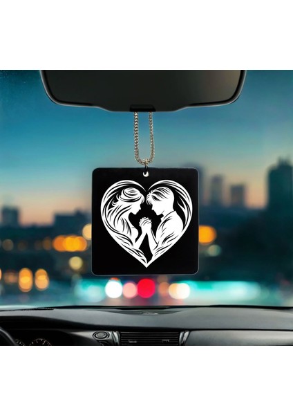 Sevgili Desenli Kişiye Özel Isimli Pleksi Dikiz Ayna Süsü PLD71 fiyatları