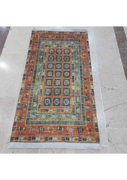 Kirman 2025 Home Collection Zengin Desen Kaliteli Çekici Halı 80X150CM 1 Adet