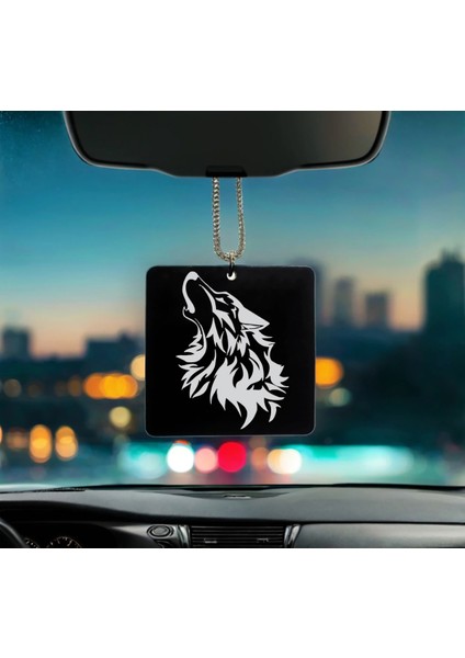 Kurt Desenli Kişiye Özel Isimli Pleksi Dikiz Ayna Süsü 5 fiyatları