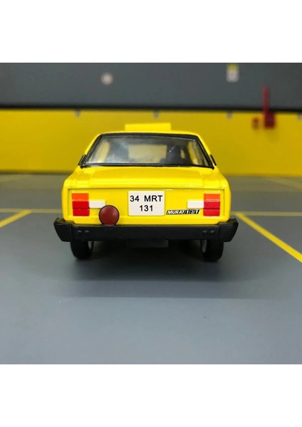 Murat 131 1/36 Ölçek *c&c Model Garage* Çek Bırak Diecast Metal Model Oyuncak Araba