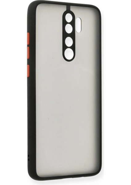 Xiaomi Redmi Note 8 Pro Kılıf Montreal Silikon Kapak - Siyah Inslm