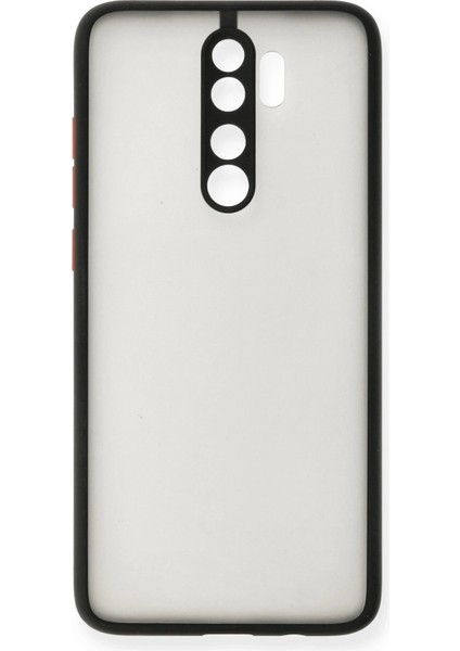 Xiaomi Redmi Note 8 Pro Kılıf Montreal Silikon Kapak - Siyah Inslm
