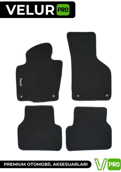 Velurpro Volkswagen Passat B7 2011-2014 Araca Özel Halı Paspas Araba Halısı Oto Paspas modelleri