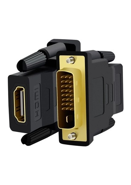 24+1 DVI To HDMI DVI Erkek HDMI Dişi Aparat Çift Yönlü HDMI DVI Çevirici
