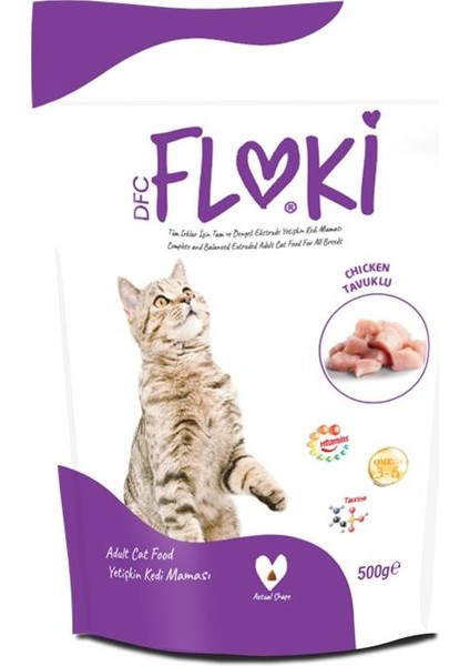 Yetişkin Kedi Maması Tavuklu 500 gr