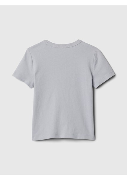 Erkek Bebek Gri Gap Logo T-Shirt modelleri