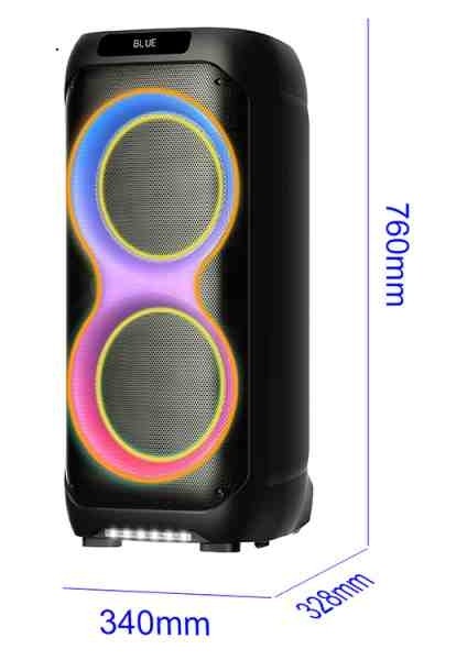 Gedi LT-2131 Djital LED Göstergeli Yüksek Bass Parti Hoparlörü