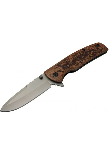 X45 Ahşap Çakı 23 cm Manuel Kemerlikli - CDY4042-7138