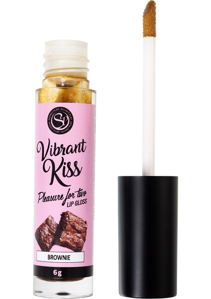 Vipmarketim Secret Play Çikolatalı Kurabiye Aromalı Dudak Parlatıcısı, 6 gr