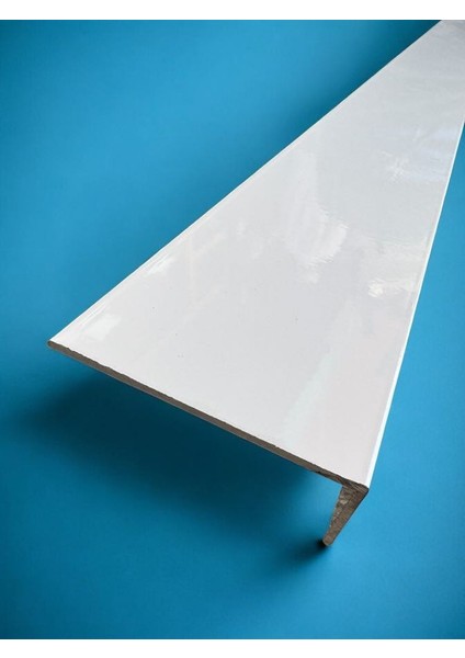 200 cm Beyaz 8x2 cm Alüminyum L Köşe Profil