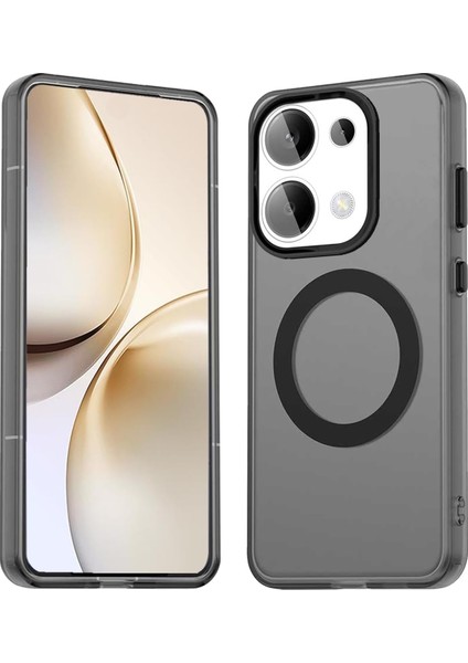 Xiaomi Redmi Note 13 Pro 4g Kılıf Kamera Çıkıntılı Mat Magsafe Şarj Özellikli Kenarları Renkli Premium Sert Kapak