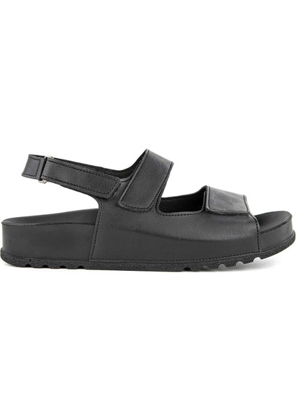 Rory 33203 Anatomik Kadın Sandalet Siyah
