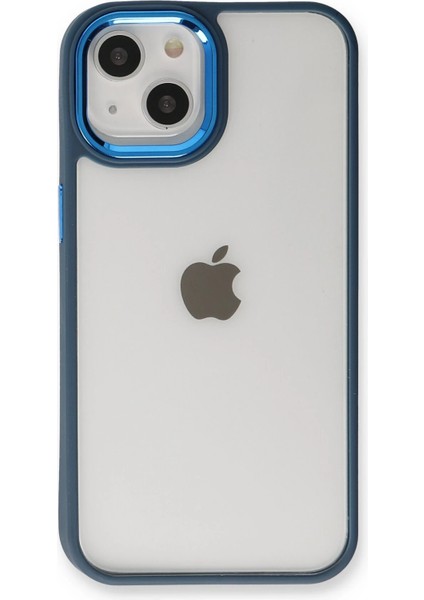 Iphone 14 Plus Kılıf Dora Kapak - Mavi Inslm