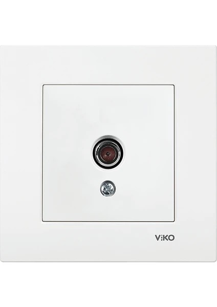 Karre Tv-Radyo Prizi Dirençsiz Mekanizma (Çerçeve Dahil)