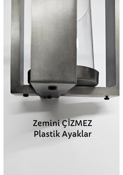 Bahçe Mumluğu 2li Set- Bahçe Aydınlatması - Bahçe Feneri Seti - Bahçe Lanterni